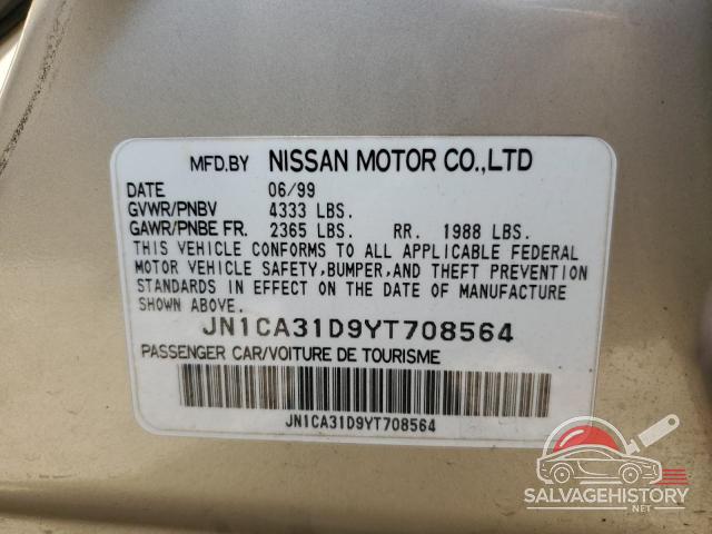 JN1CA31D9YT708564 2000 NISSAN MAXIMA photo no. 12