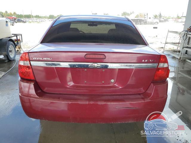 1G1ZT52845F256931 2005 CHEVROLET MALIBU photo no. 6