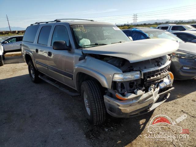 3GNGK26G11G121682 2001 CHEVROLET SUBURBAN photo no. 4