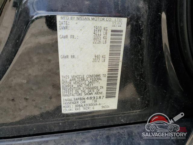 1N4AL3AP8DN489187 2013 NISSAN ALTIMA photo no. 12