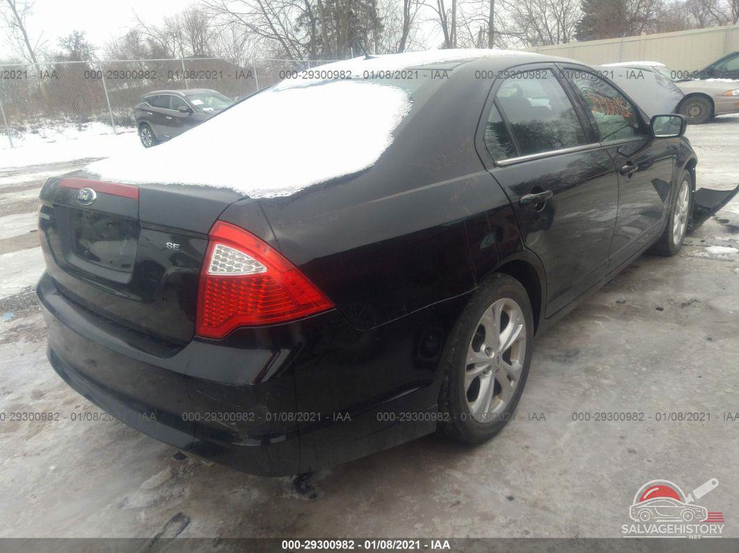3FAHP0HA7CR170653 2012 FORD FUSION photo no. 4