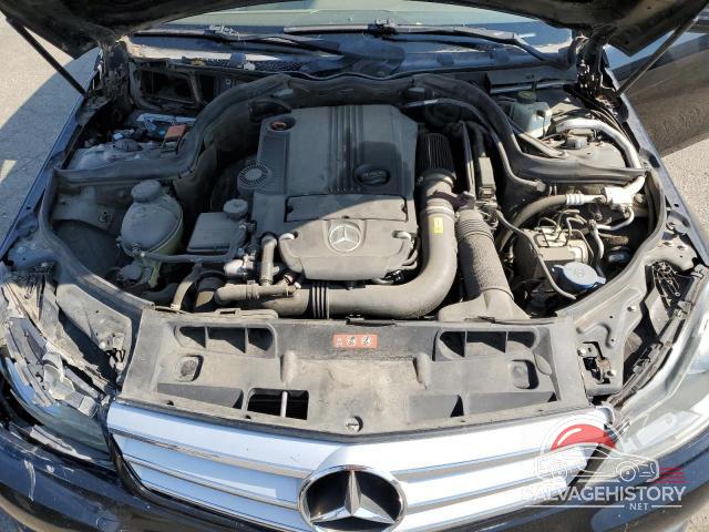 WDDGF4HBXCA640330 2012 MERCEDES-BENZ C-CLASS photo no. 11
