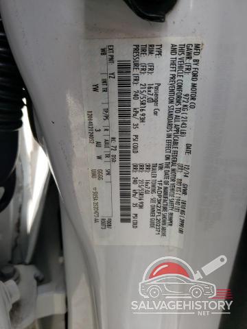 1FADP3K2XFL202371 2015 FORD FOCUS photo no. 12