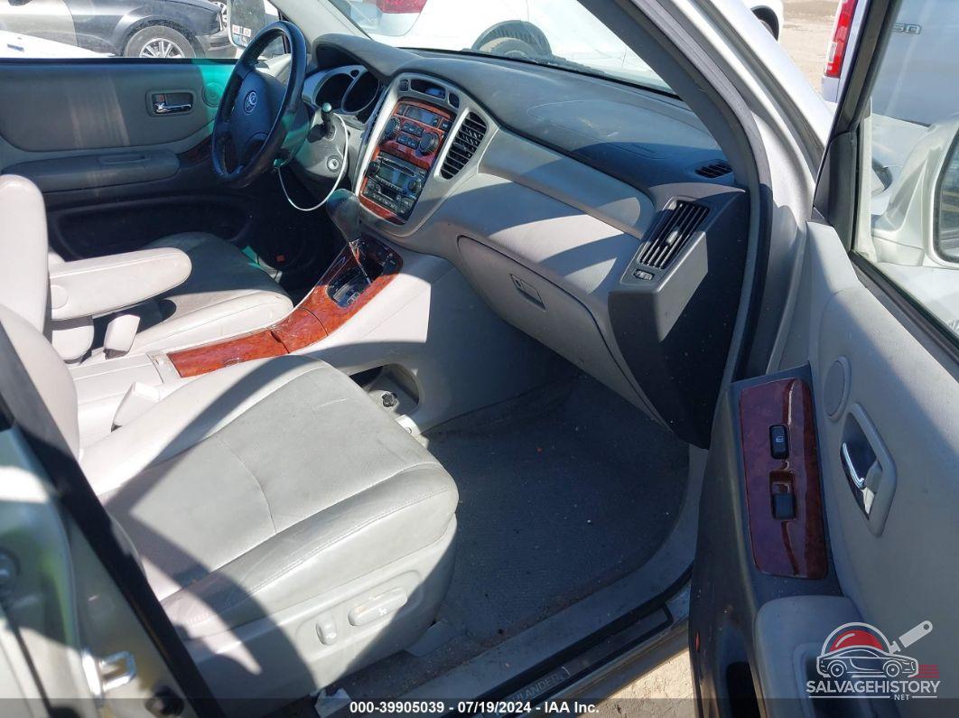 JTEDP21A640009478 2004 TOYOTA HIGHLANDER photo no. 5