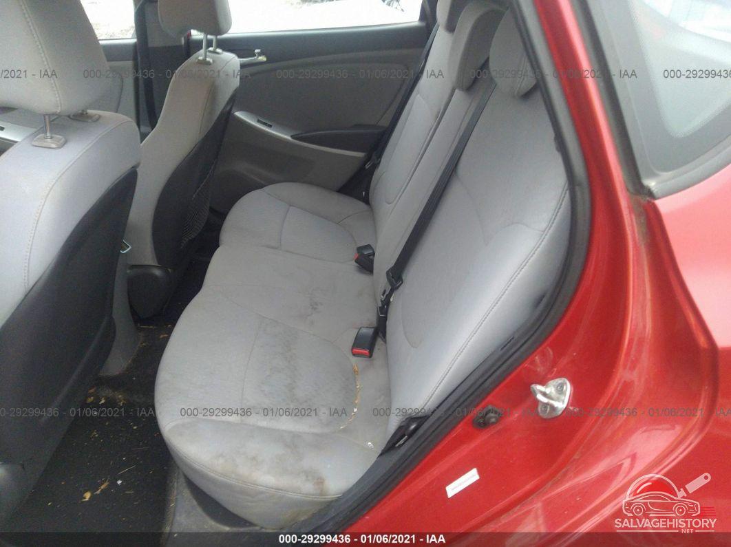 KMHCU5AE4DU102534 2013 HYUNDAI ACCENT photo no. 8
