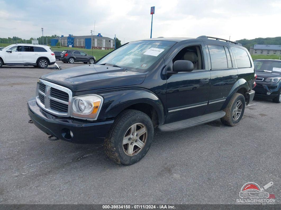1D8HB58D84F137628 2004 DODGE DURANGO photo no. 2
