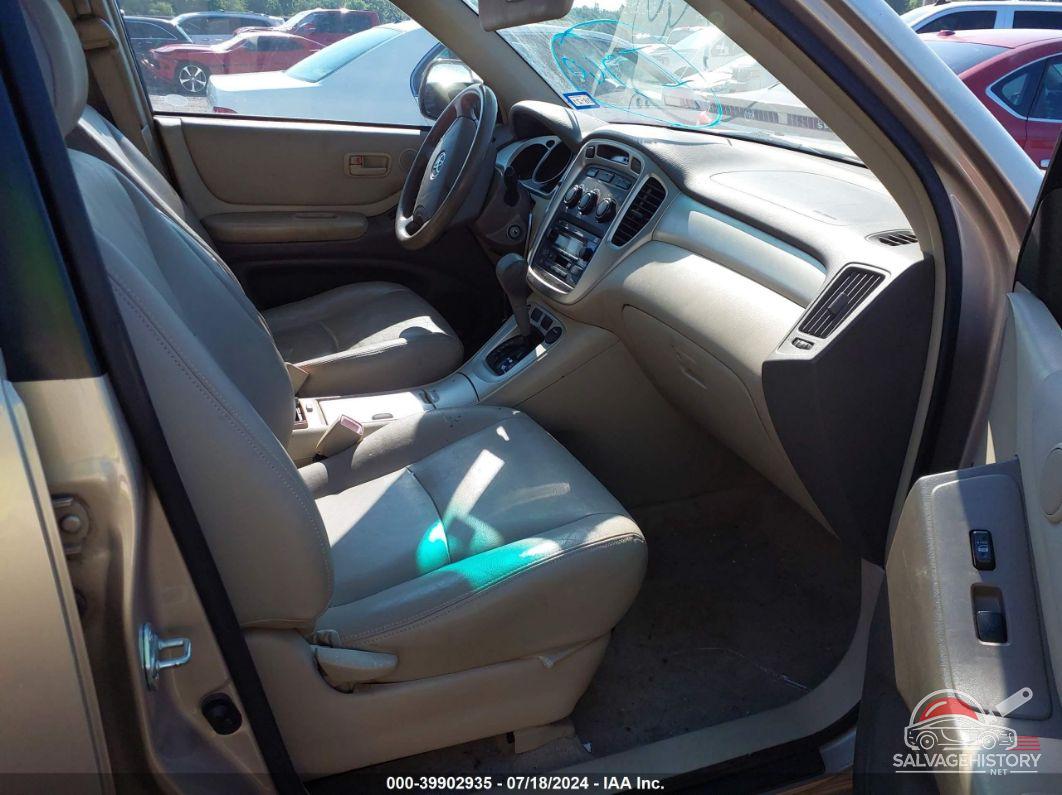 JTEGP21A050074986 2005 TOYOTA HIGHLANDER photo no. 5