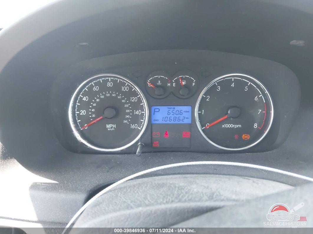 KMHHM66D27U244123 2007 HYUNDAI TIBURON photo no. 7