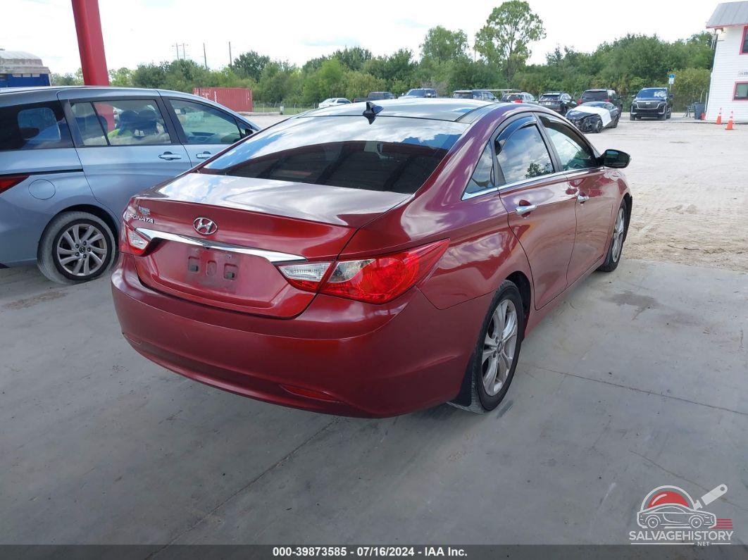 5NPEC4AC5CH434726 2012 HYUNDAI SONATA photo no. 4