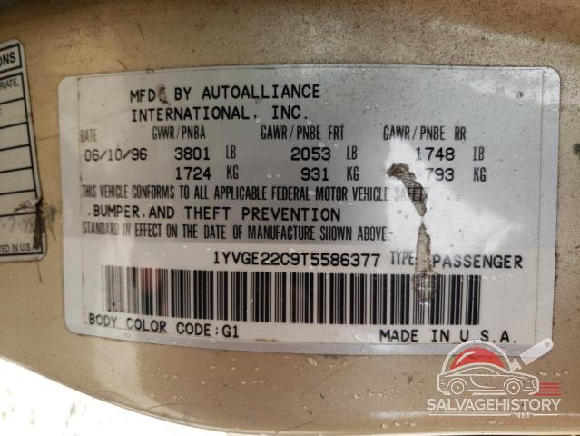 1YVGE22C9T5586377 1996 MAZDA 626 photo no. 12
