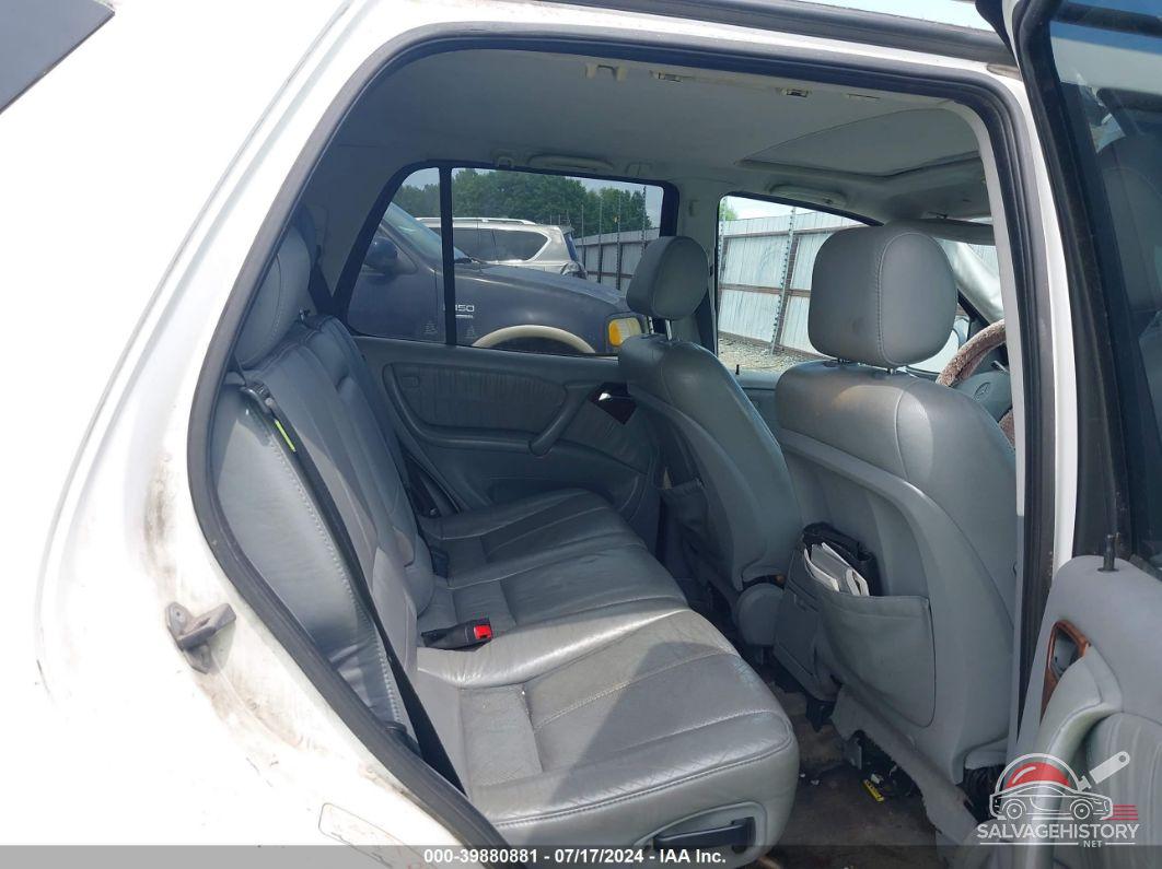 4JGAB54E11A245463 2001 MERCEDES-BENZ ML 320 photo no. 8