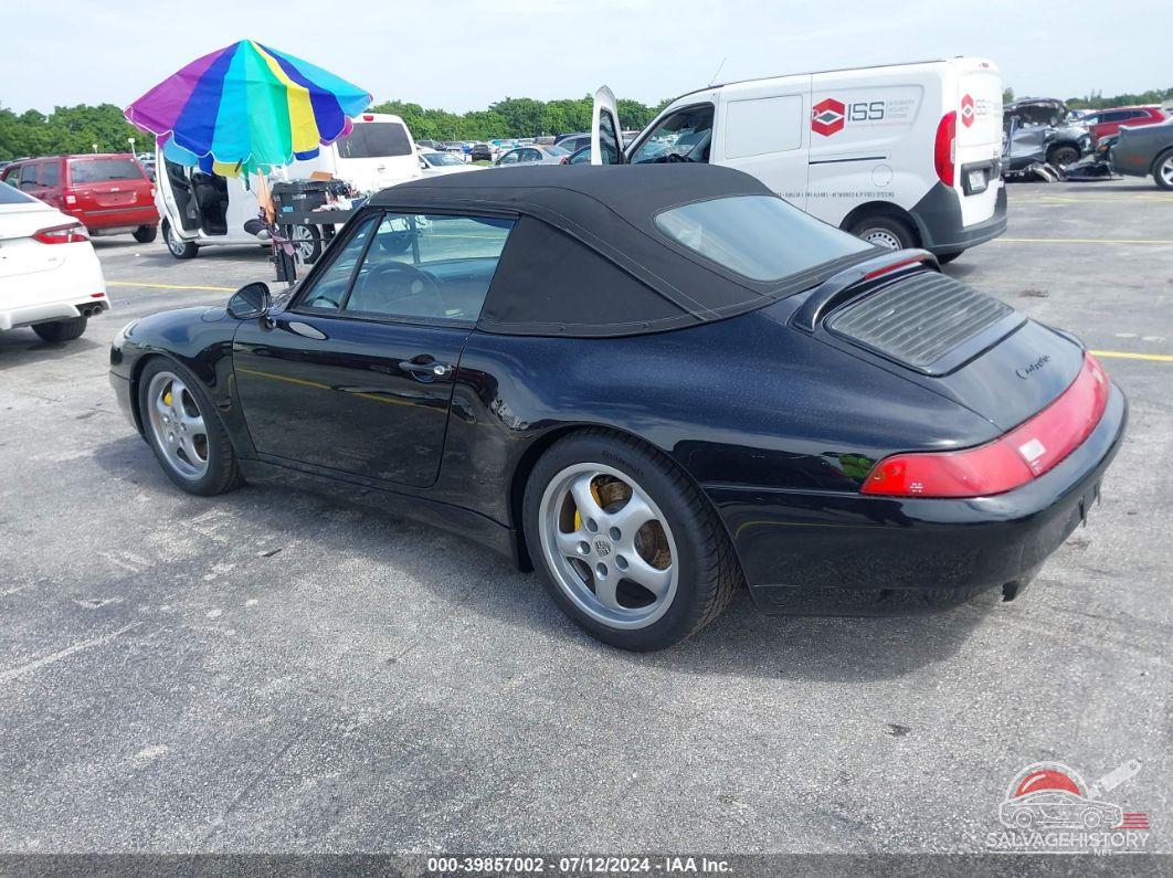 WP0CA2997SS342575 1995 PORSCHE 911 photo no. 3