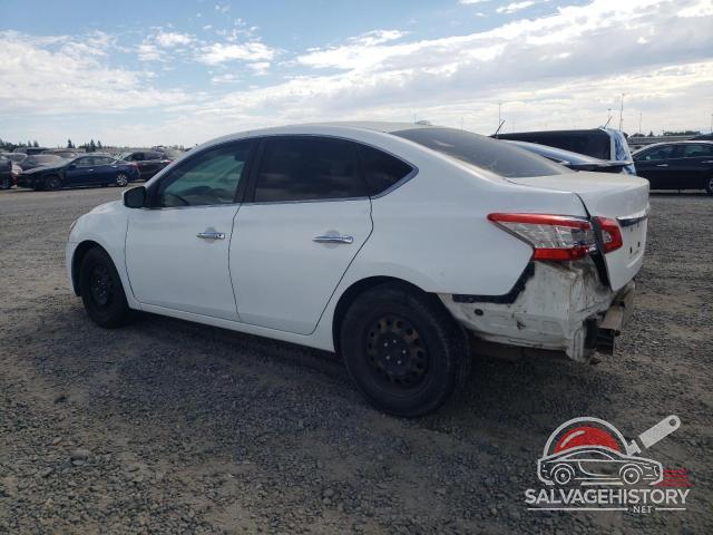 3N1AB7AP5FY224868 2015 NISSAN SENTRA photo no. 2