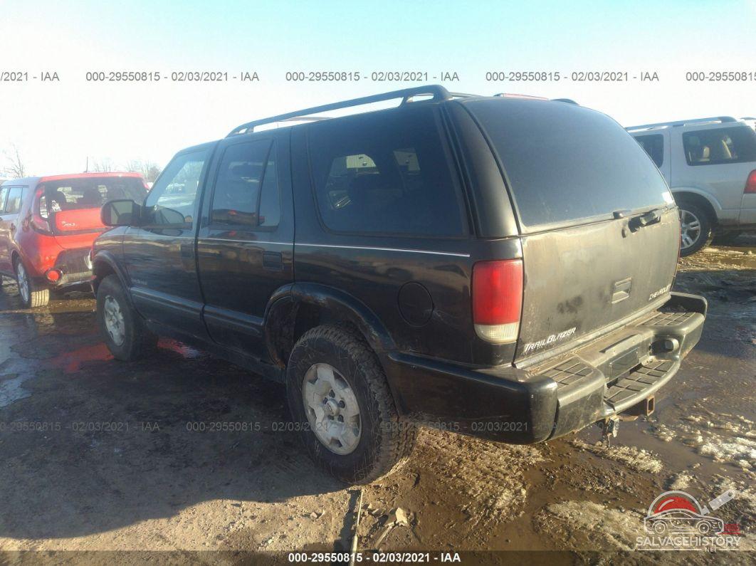 1GNDT13WX12104197 2001 CHEVROLET BLAZER photo no. 3