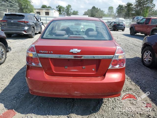 KL1TD56668B145304 2008 CHEVROLET AVEO photo no. 6