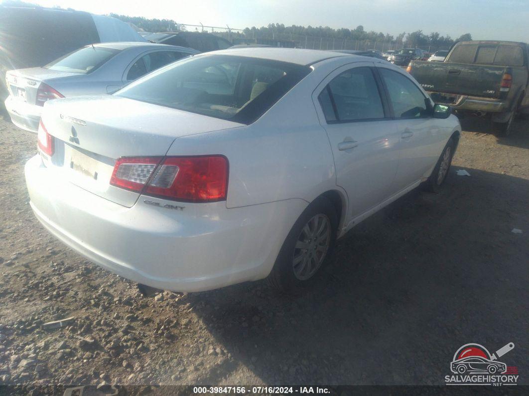 4A32B2FF9AE018413 2010 MITSUBISHI GALANT photo no. 4