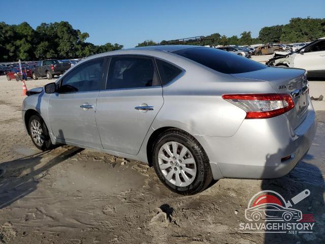 3N1AB7AP0DL732868 2013 NISSAN SENTRA photo no. 2