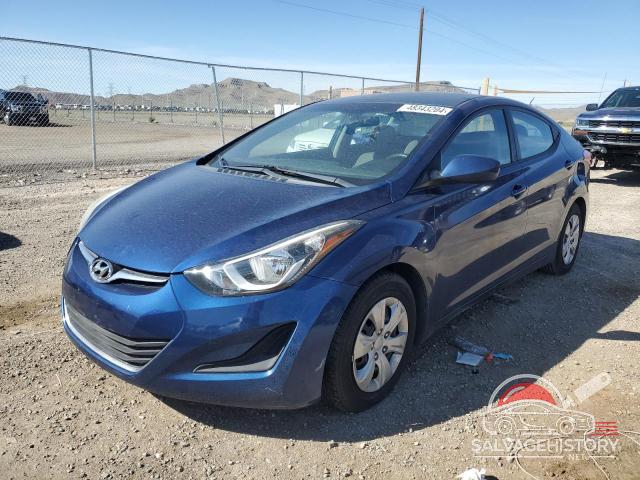5NPDH4AE3GH700667 2016 HYUNDAI ELANTRA photo no. 7