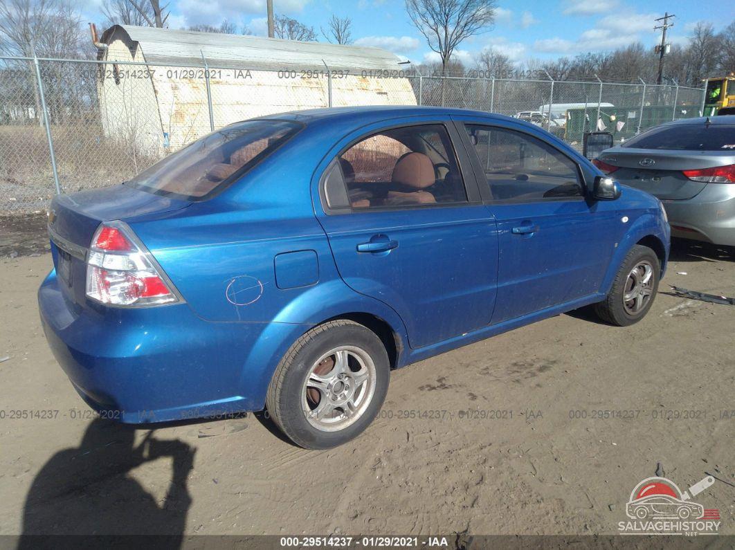 KL1TD566X7B099202 2007 CHEVROLET AVEO photo no. 4