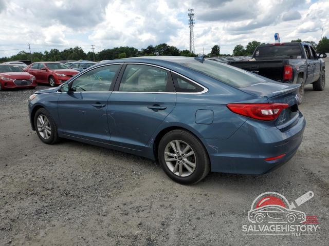 5NPE24AF1HH514643 2017 HYUNDAI SONATA photo no. 2