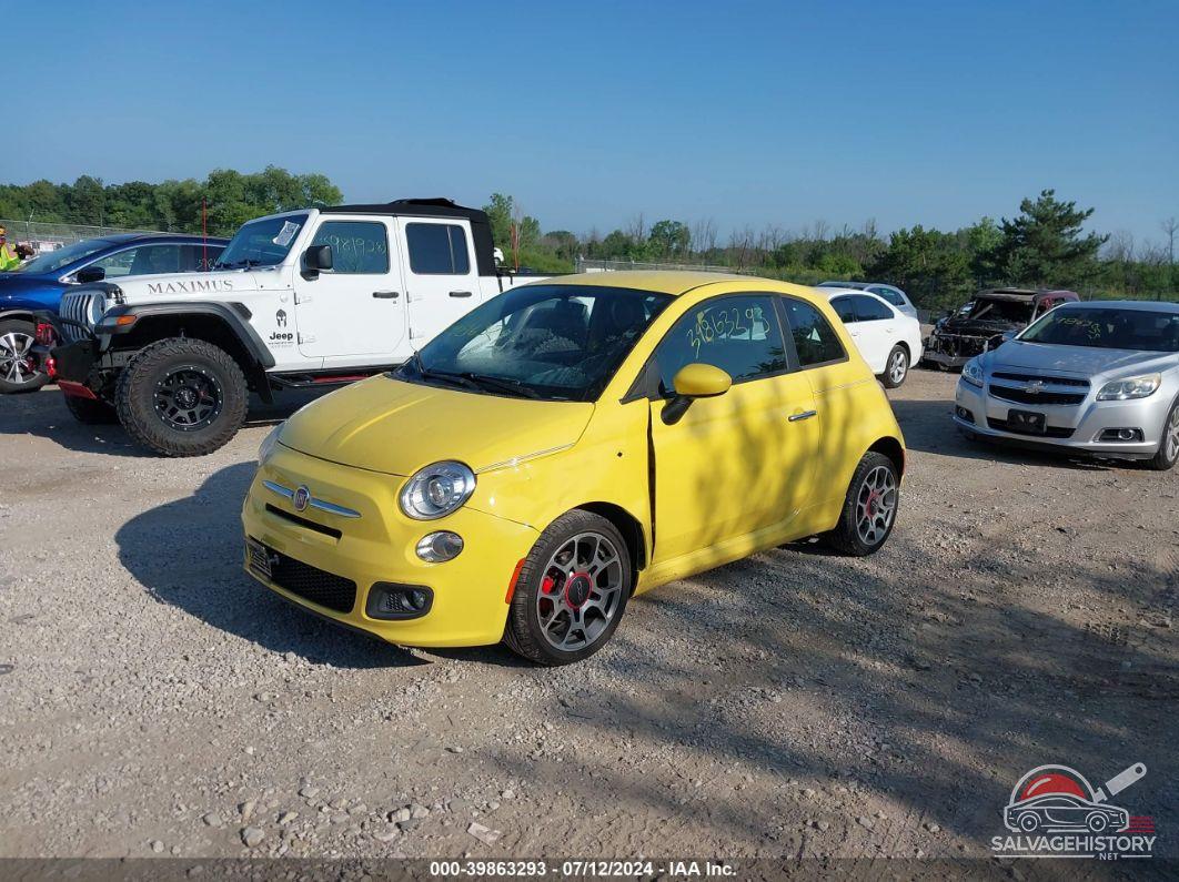 3C3CFFBR0CT211687 2012 FIAT 500 photo no. 2