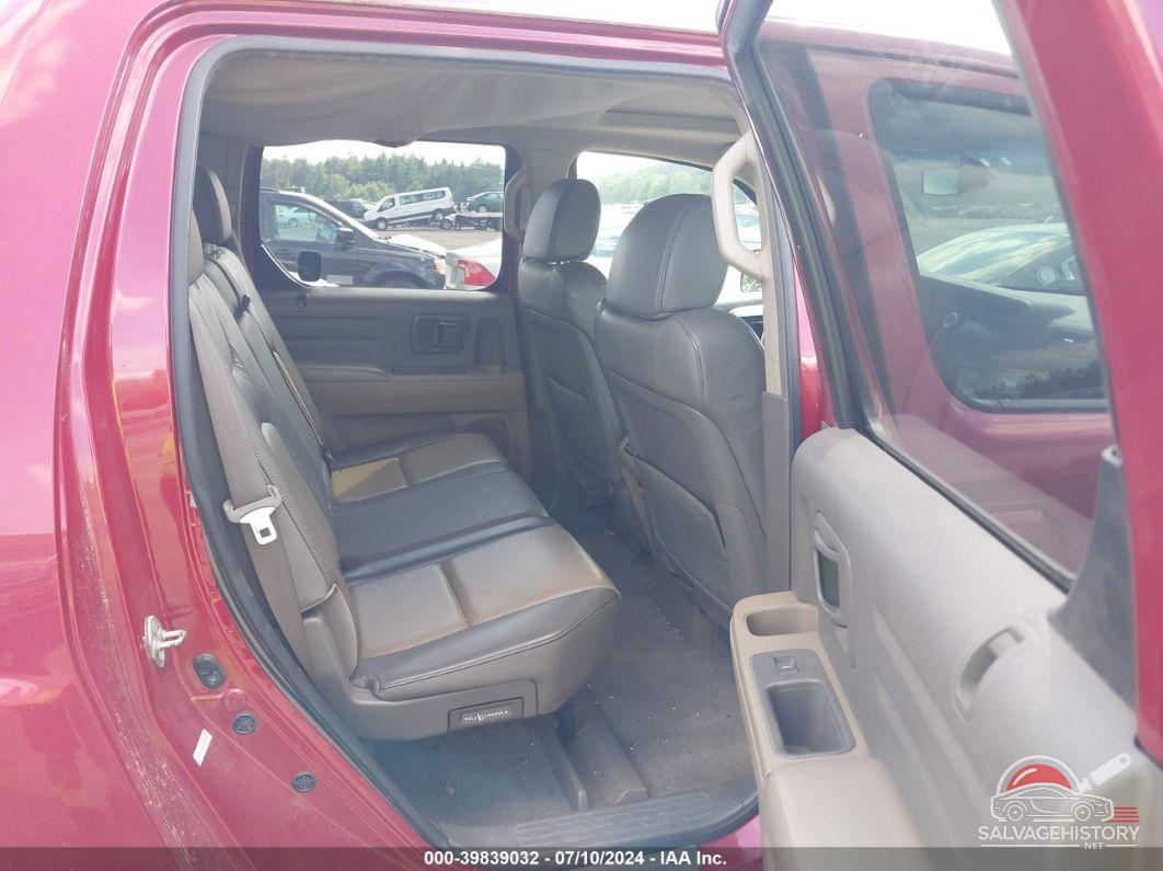 2HJYK16586H542307 2006 HONDA RIDGELINE photo no. 8