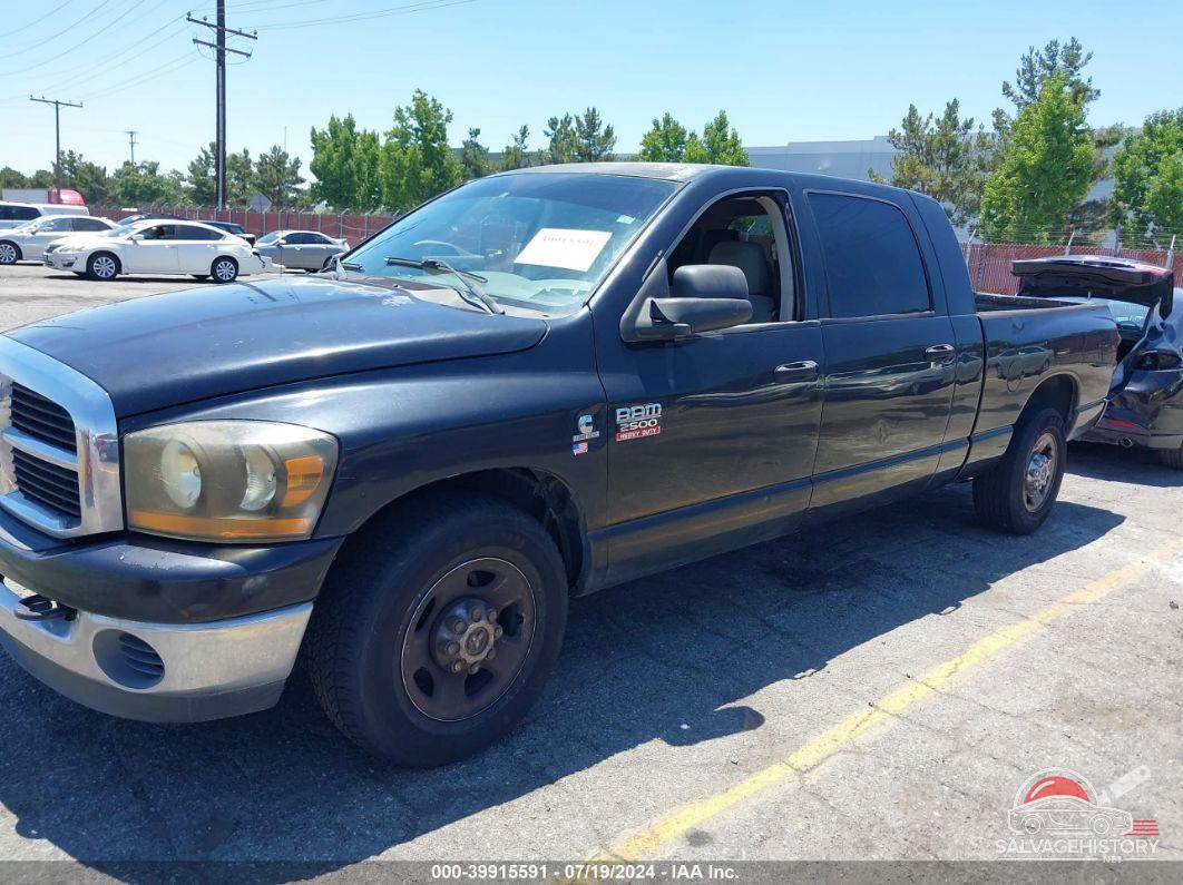 3D7KR29A17G800601 2007 DODGE RAM 2500 photo no. 2