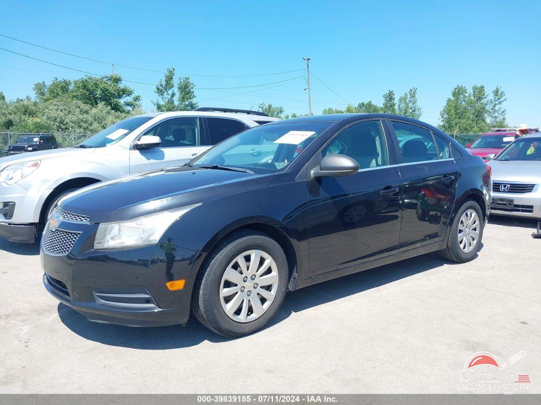 1G1PD5SH7B7175691 2011 CHEVROLET CRUZE photo no. 2