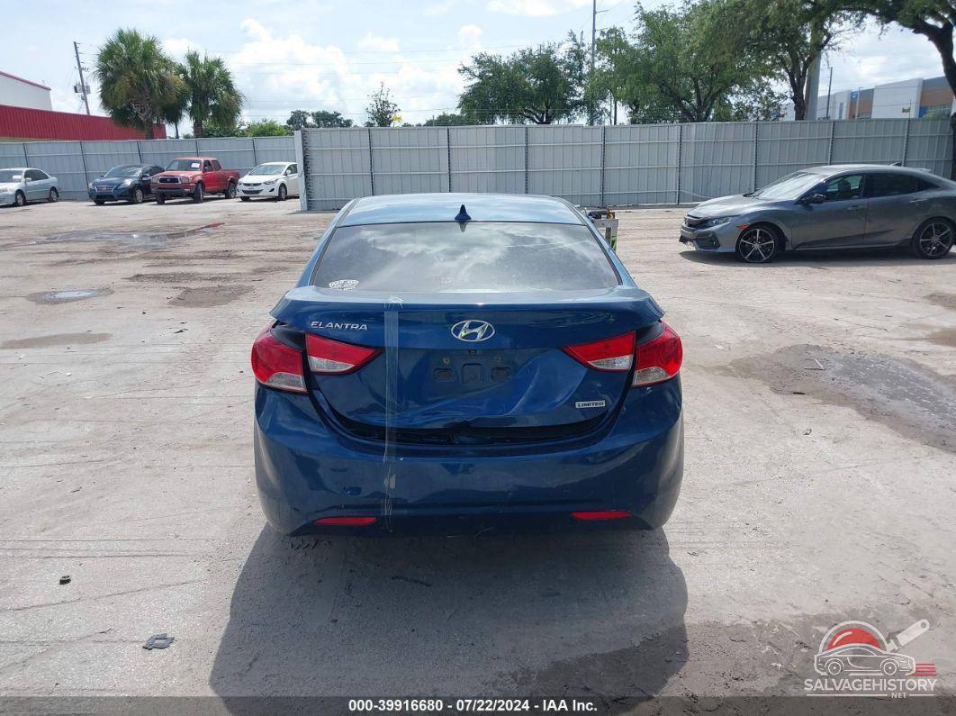 KMHDH4AE1DU997080 2013 HYUNDAI ELANTRA photo no. 6