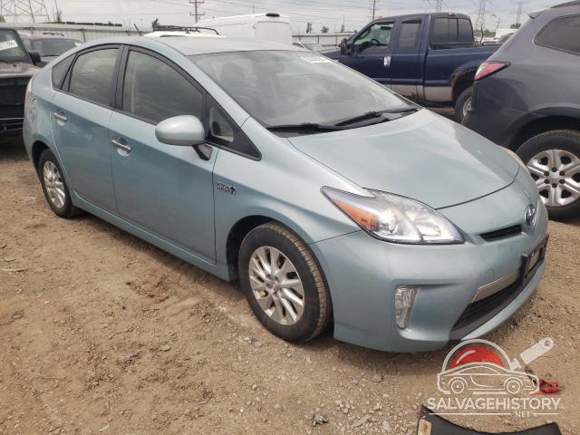 JTDKN3DP5C3005202 2012 TOYOTA PRIUS photo no. 4