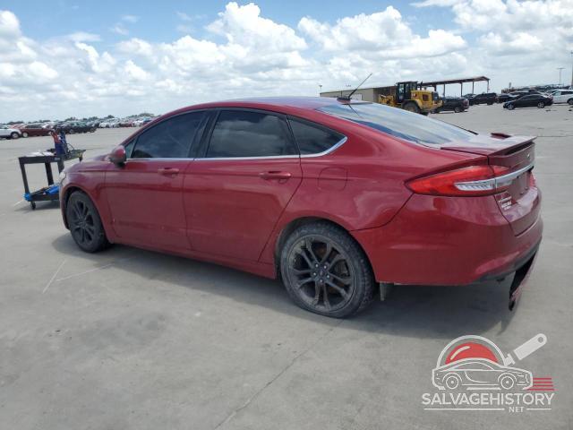3FA6P0HDXJR240256 2018 FORD FUSION photo no. 2