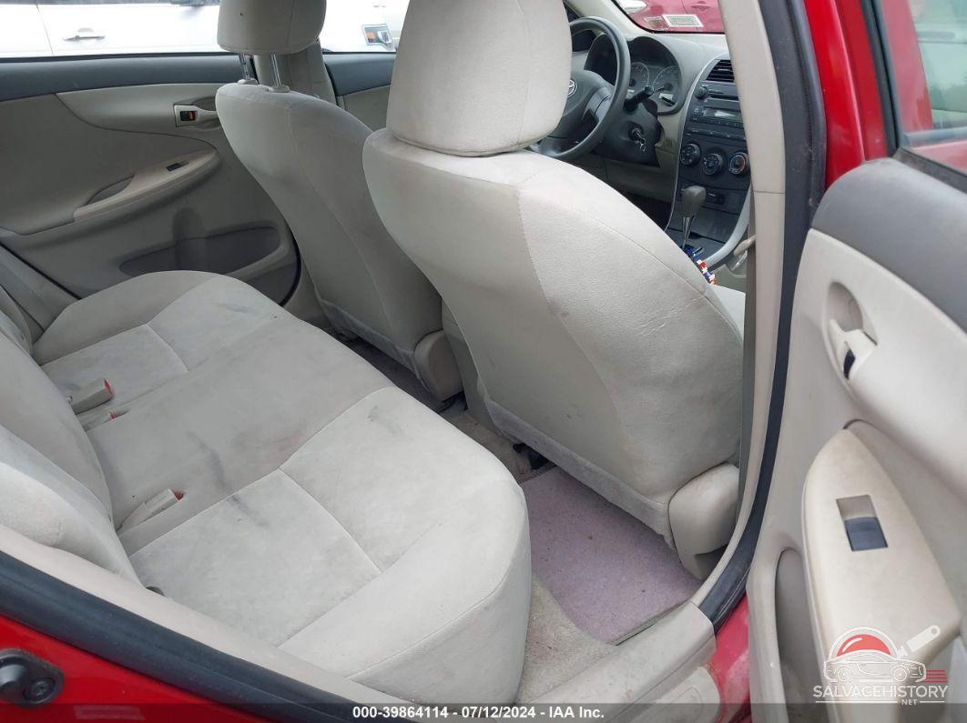 1NXBU40E69Z101769 2009 TOYOTA COROLLA photo no. 8