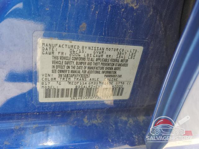 3N1AB7APXFY303257 2015 NISSAN SENTRA photo no. 12