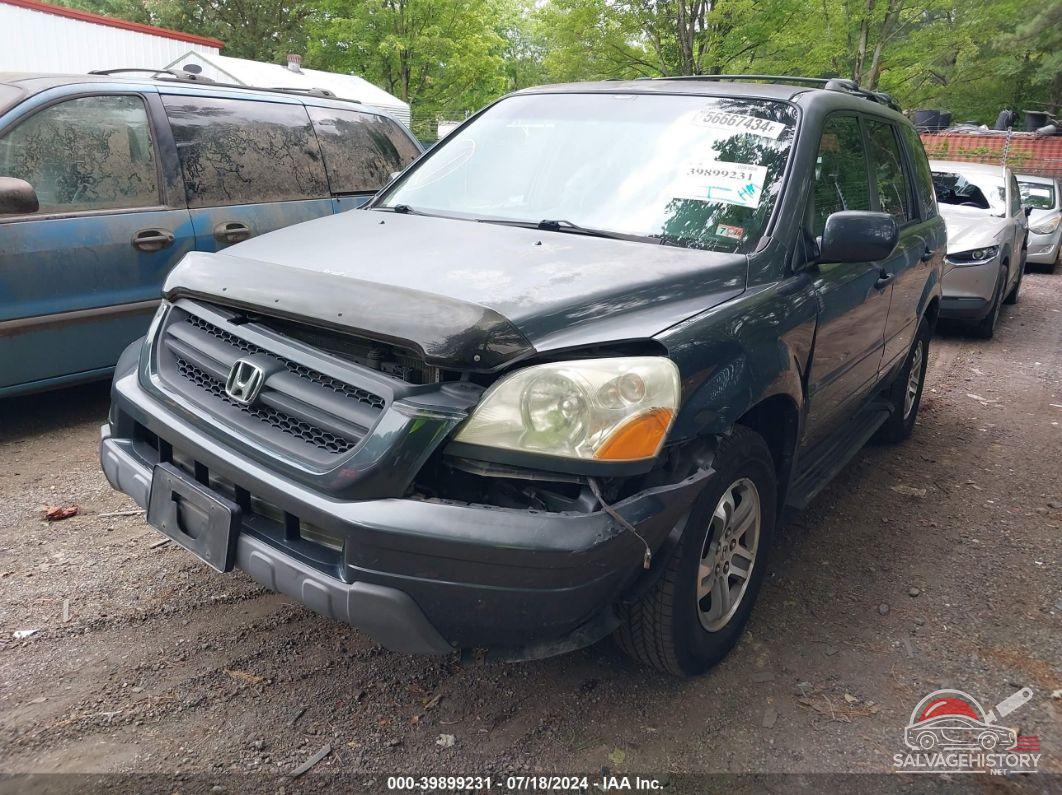 2HKYF18473H613366 2003 HONDA PILOT photo no. 2