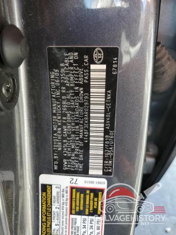 4T4BF3EK8AR029793 2010 TOYOTA CAMRY photo no. 13