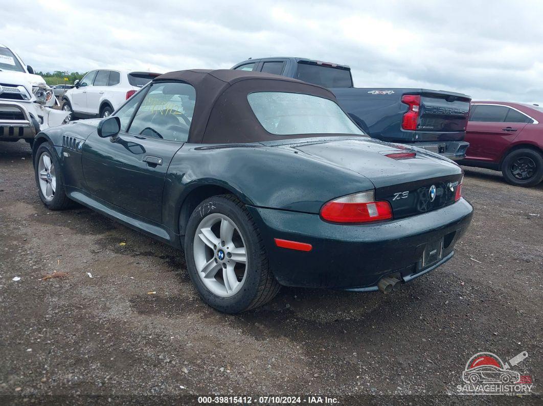 WBACN334X1LK47358 2001 BMW Z3 photo no. 3