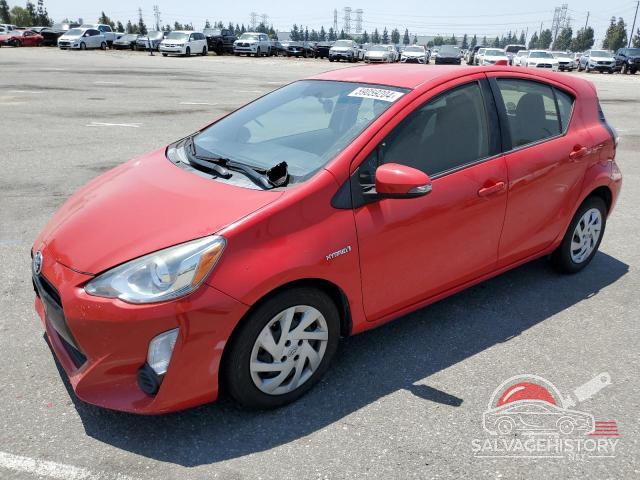 JTDKDTB38F1578744 2015 TOYOTA PRIUS photo no. 12
