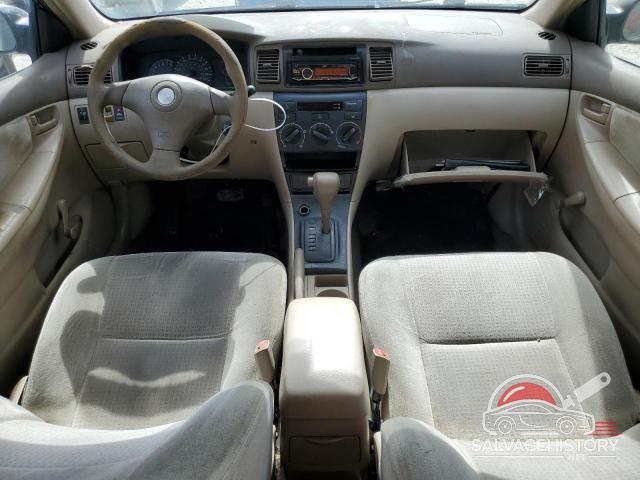JTDBR32E760096341 2006 TOYOTA COROLLA photo no. 8