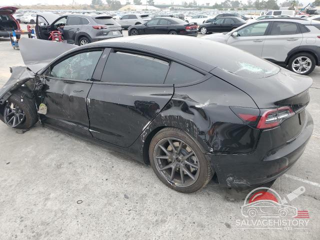 5YJ3E1EB9NF109810 2022 TESLA MODEL 3 photo no. 2