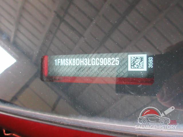 1FMSK8DH3LGC90825 2020 FORD EXPLORER photo no. 10