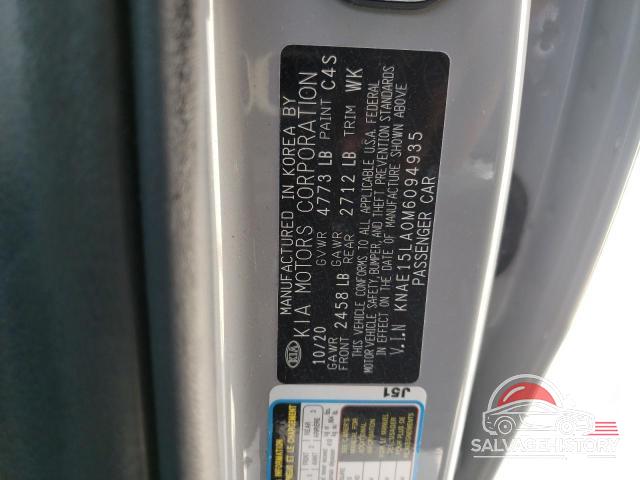 KNAE15LA0M6094935 2021 KIA STINGER photo no. 12