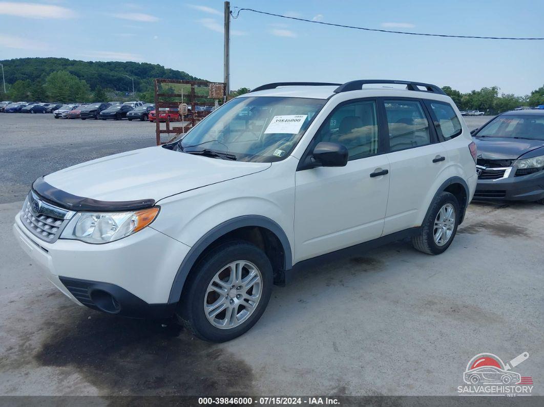 JF2SHABC2BH778997 2011 SUBARU FORESTER photo no. 2