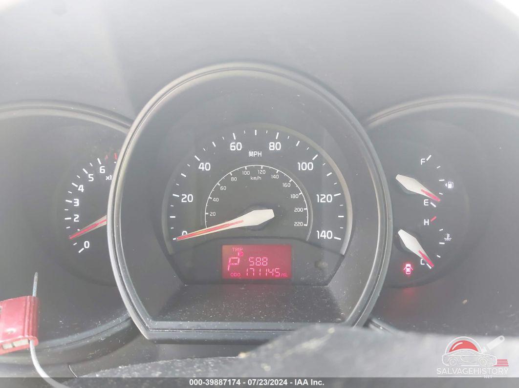 KNADM4A33E6350536 2014 KIA RIO photo no. 7