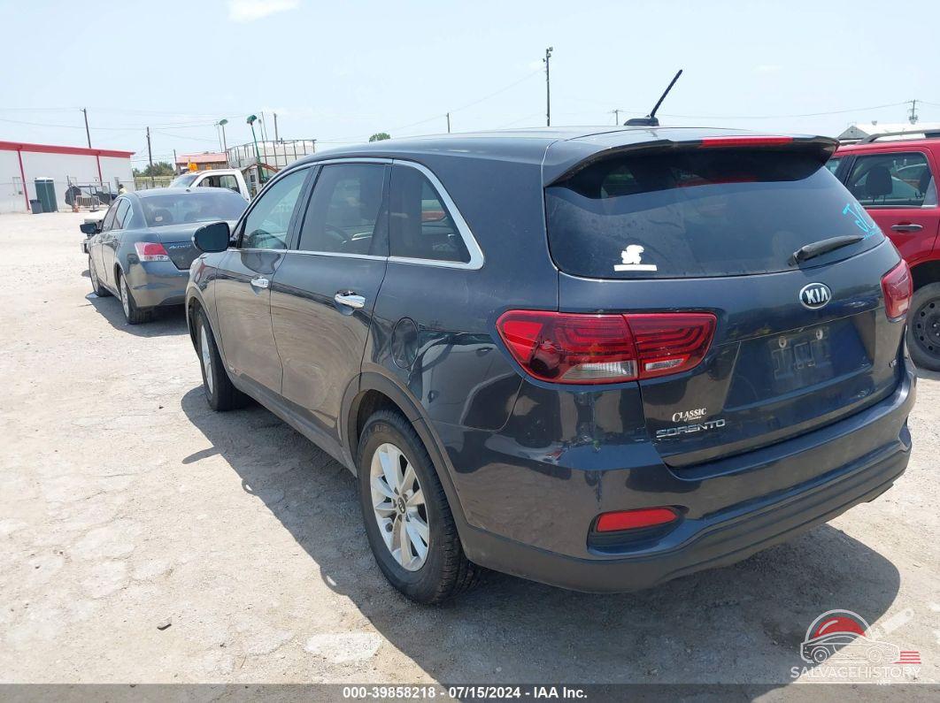 5XYPGDA57KG490753 2019 KIA SORENTO photo no. 3
