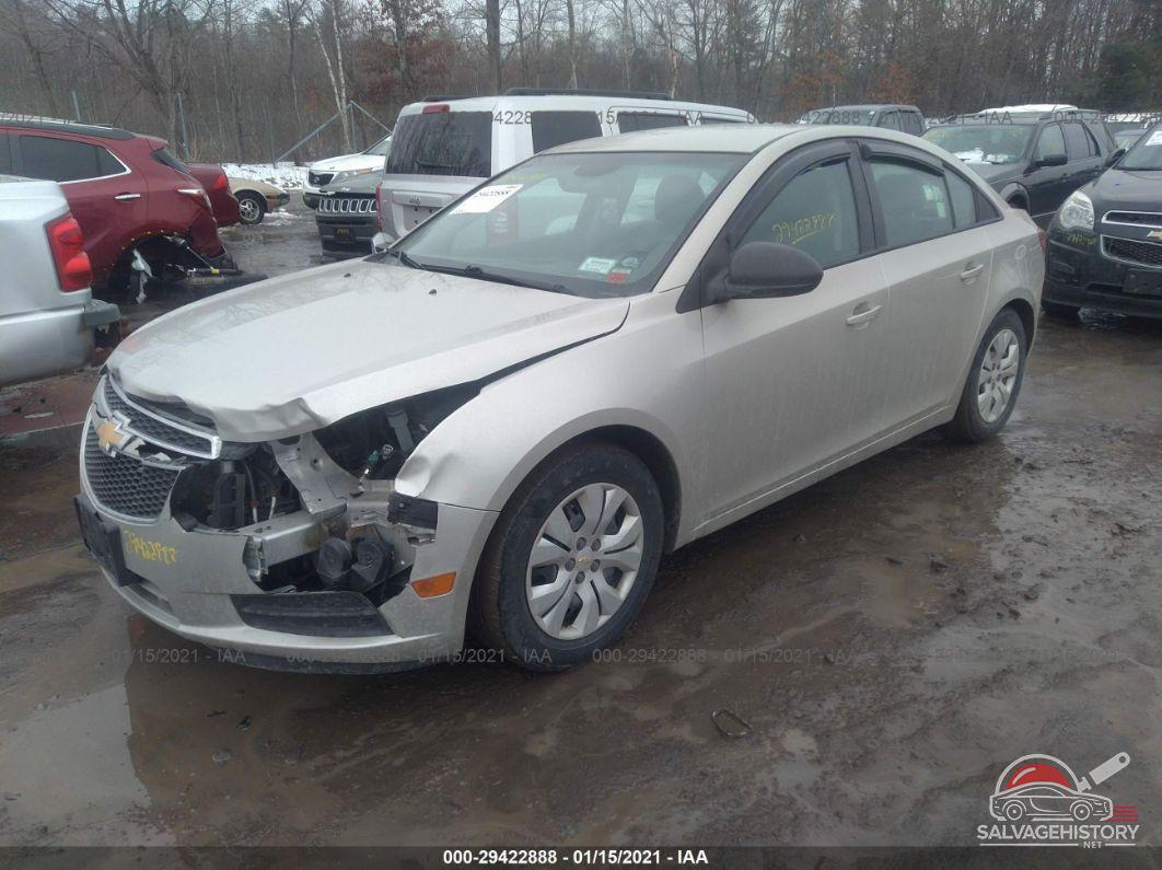 1G1PA5SG2D7329257 2013 CHEVROLET CRUZE photo no. 2