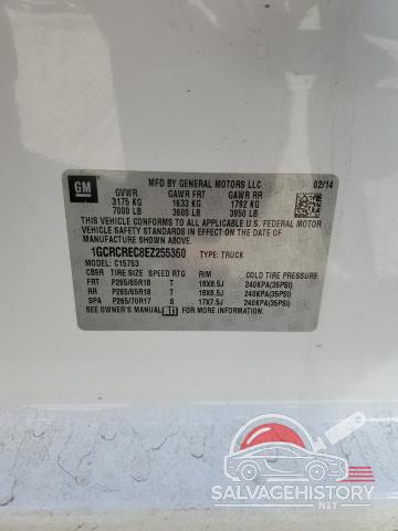 1GCRCREC8EZ255360 2014 CHEVROLET ALL Models photo no. 12