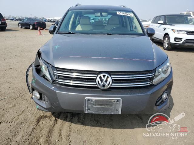 WVGAV7AXXCW002619 2012 VOLKSWAGEN TIGUAN photo no. 5