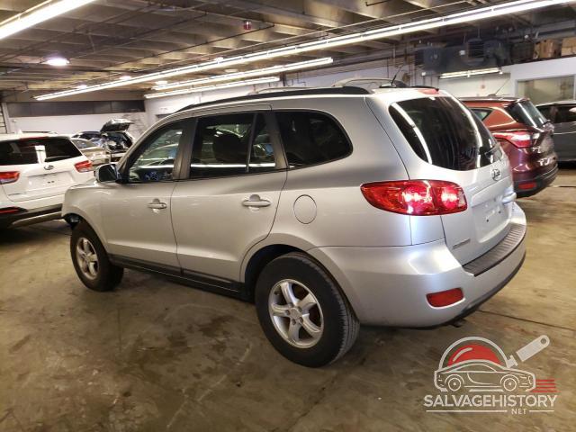 5NMSG73D68H193455 2008 HYUNDAI SANTA FE photo no. 2