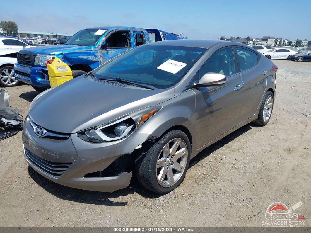 5NPDH4AE3EH465877 2014 HYUNDAI ELANTRA photo no. 6