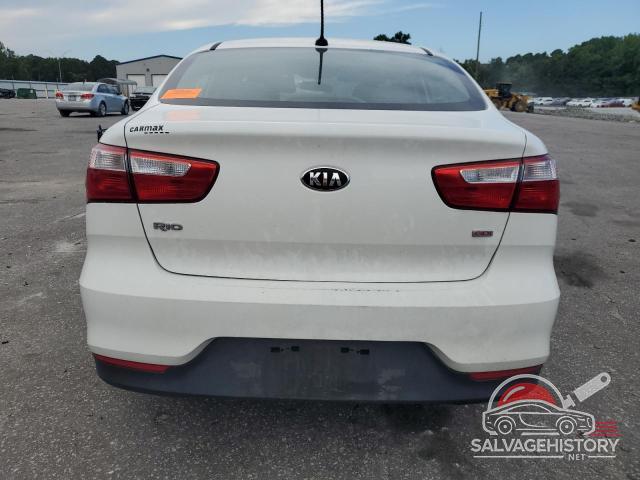 KNADM4A37G6681302 2016 KIA RIO photo no. 6